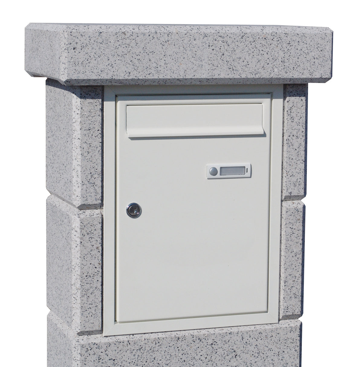 Einbau Briefkasten