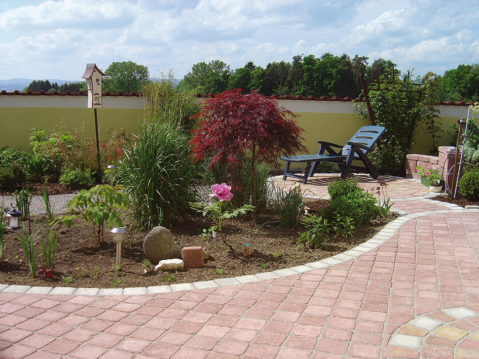 Antik Steinpflaster Rot